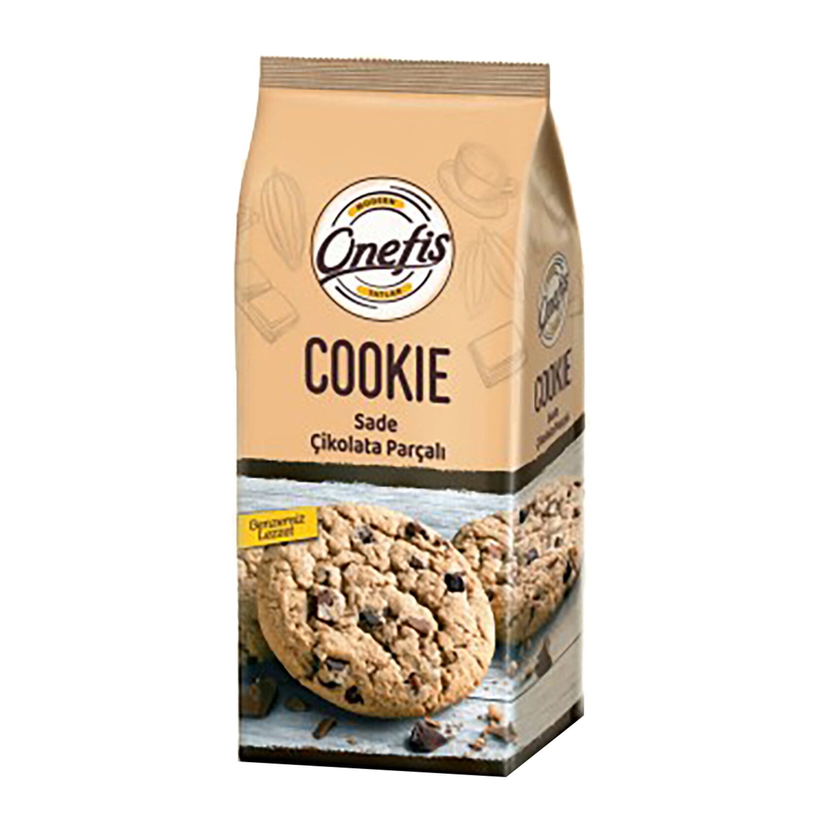 Onefis Sade Çikolata Parçalı Cookie 180 Gr