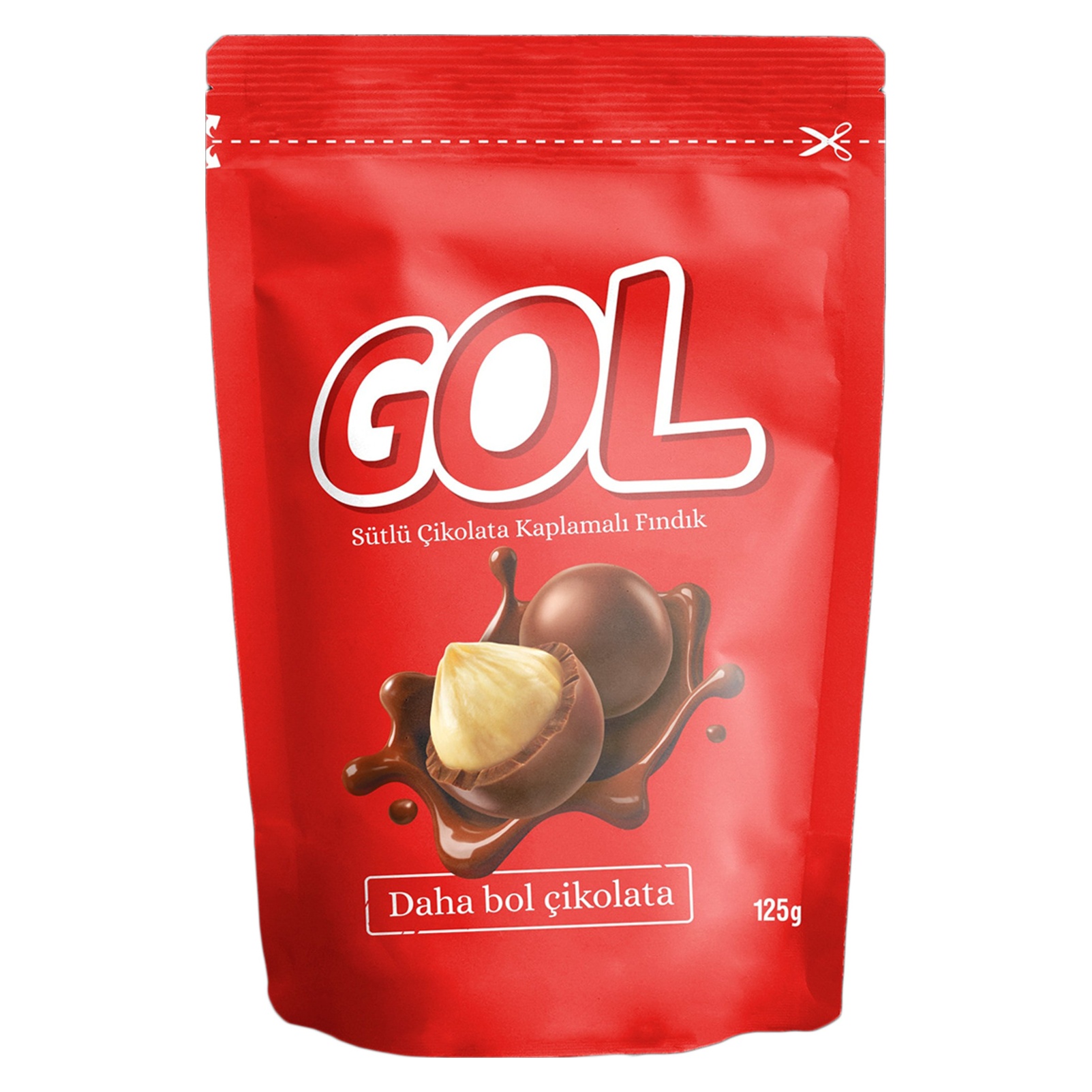 Gol Sütlü Çikolata Kaplı Fındık Draje 125 Gr
