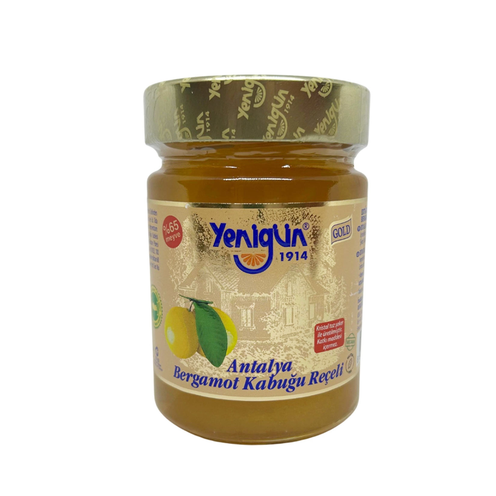 Yenigün Antalya Bergamot Kabuğu Reçeli Gold Seri 400 Gr