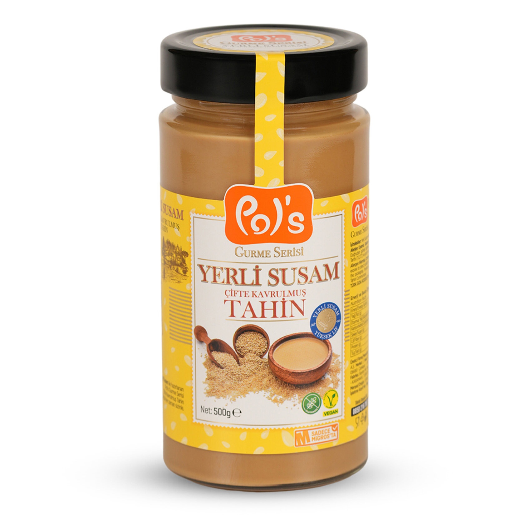 Pol's Gurme Çifte Kavrulmuş Tahin 500 Gr