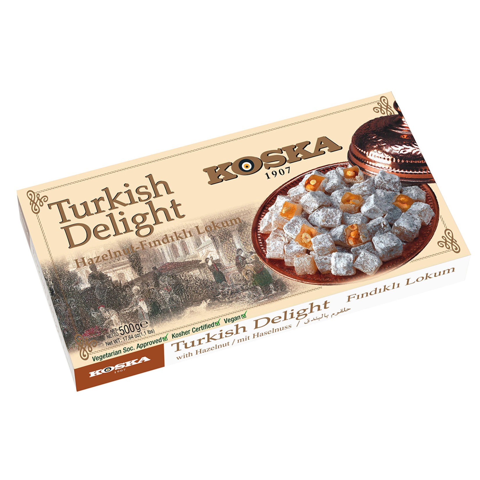 Koska Fındıklı Lokum 500 Gr