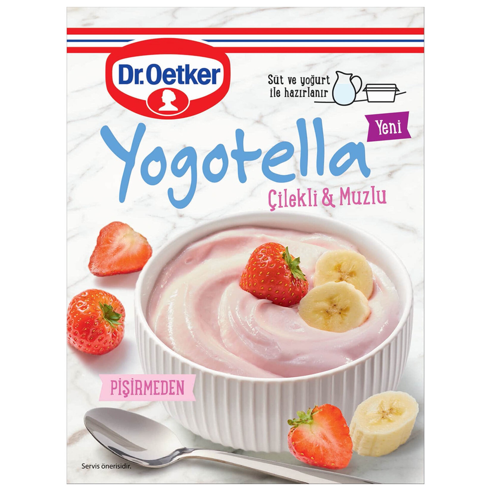 Dr. Oetker Yogotella Çilekli & Muzlu 68 Gr