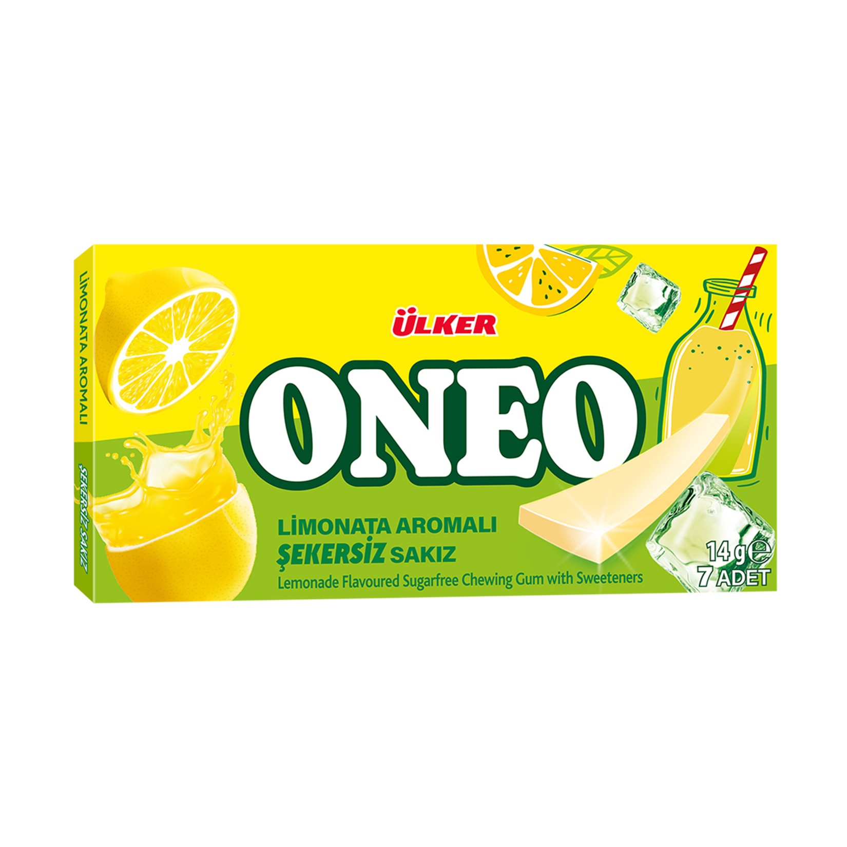 Oneo Slims Limonata Aromalı Sakız 14 Gr