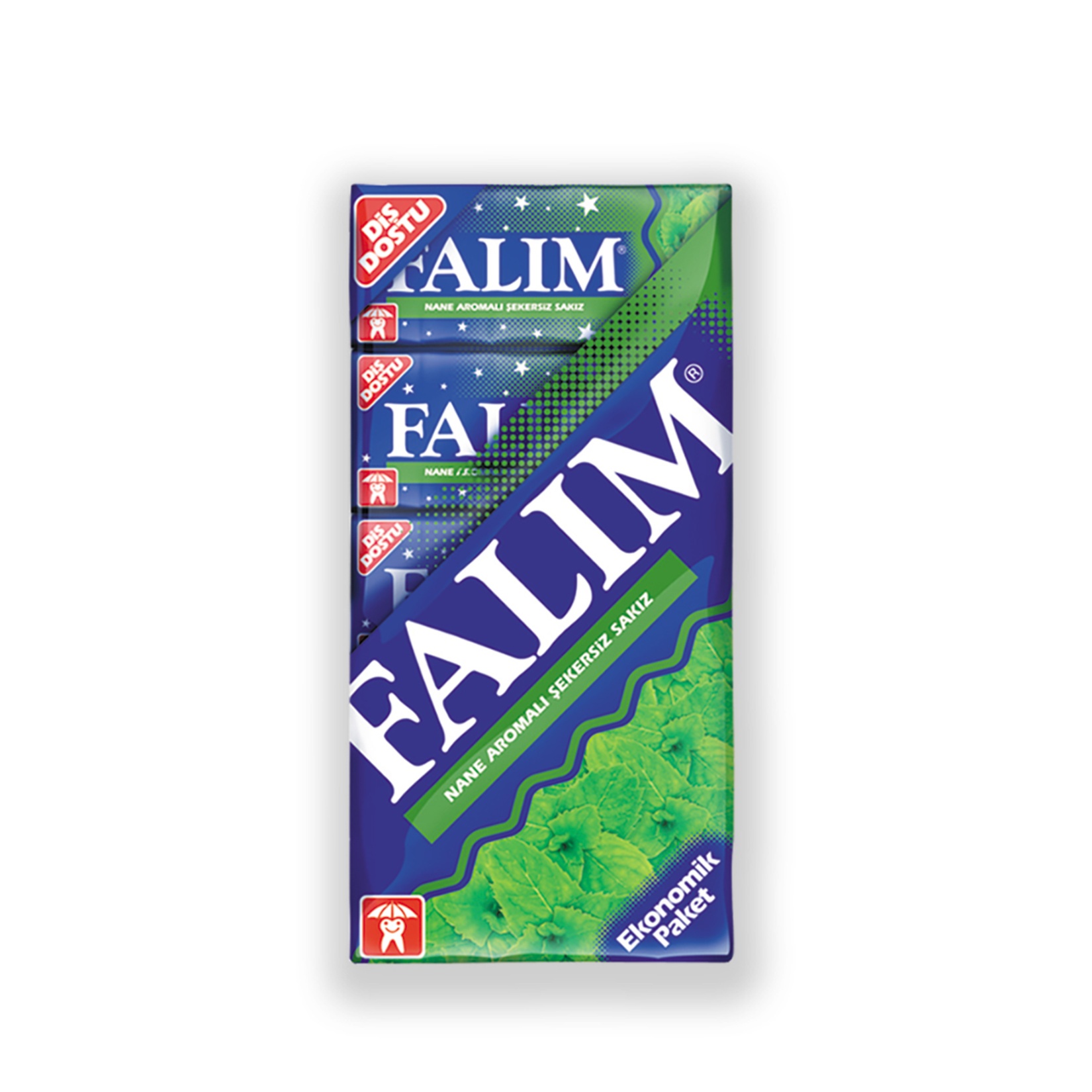 Falım Işıl Nane Aromalı Şekersiz 5'li Sakız 40 Gr