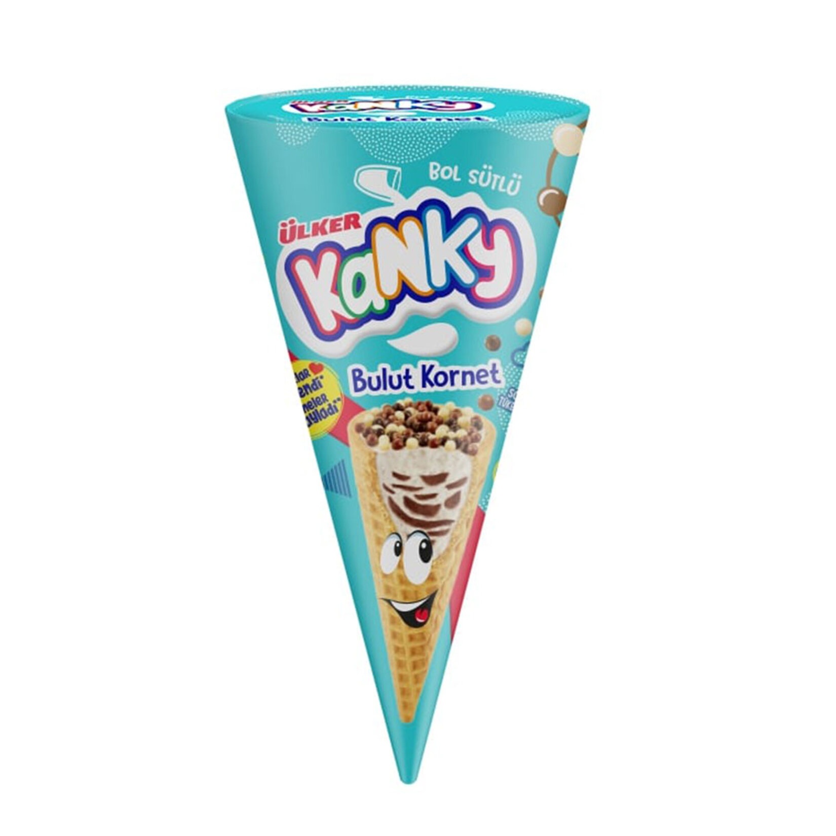 Ülker Kanky Sütlü Kakaolu Bulut Kornet 27 Gr