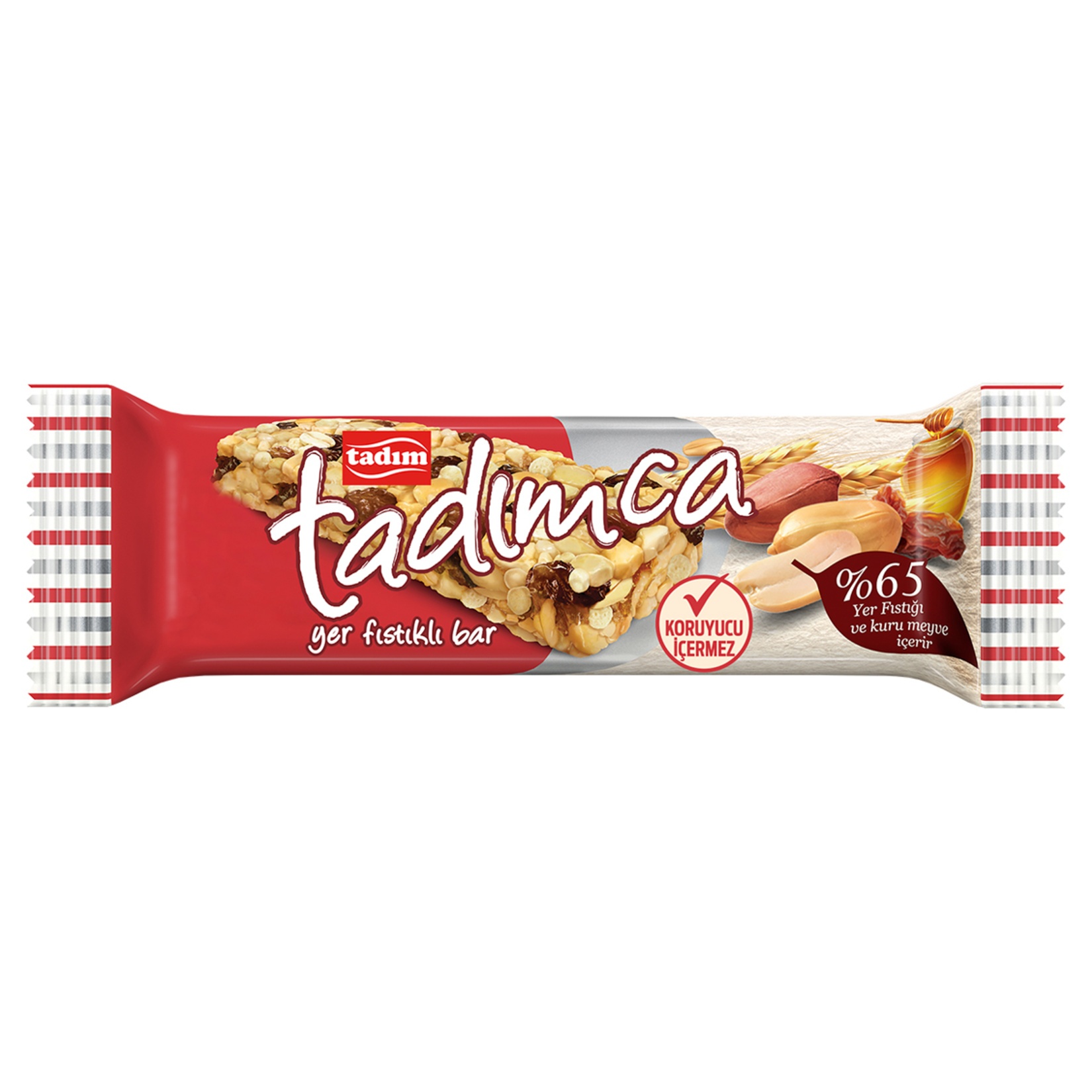 Tadım Bar Yer Fıstıklı 30 Gr