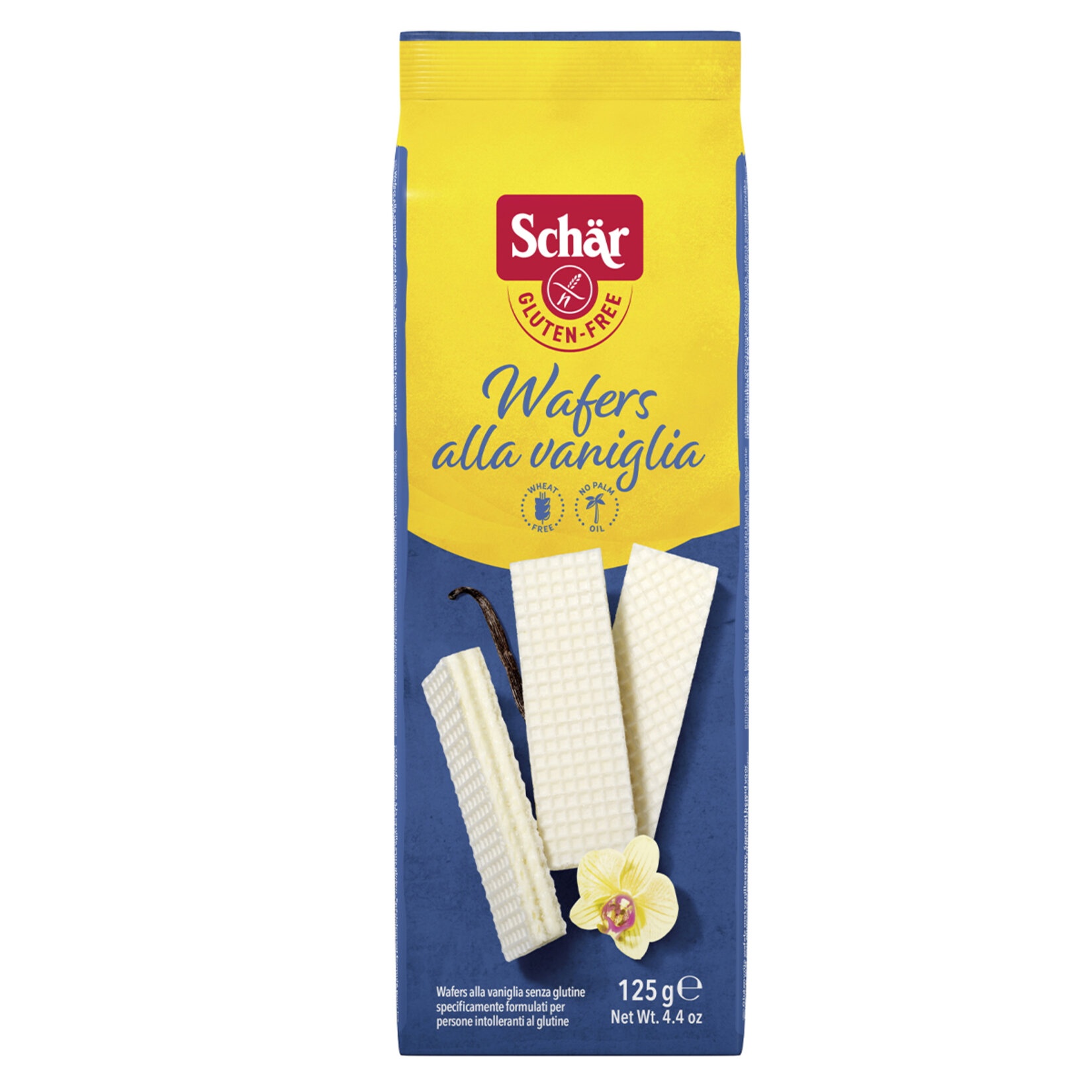 Schär Vanilla Wafers Glutensiz Vanilyalı Gofret 125 Gr