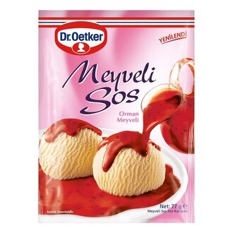Dr. Oetker Tatlı Sos Meyveli 77 Gr