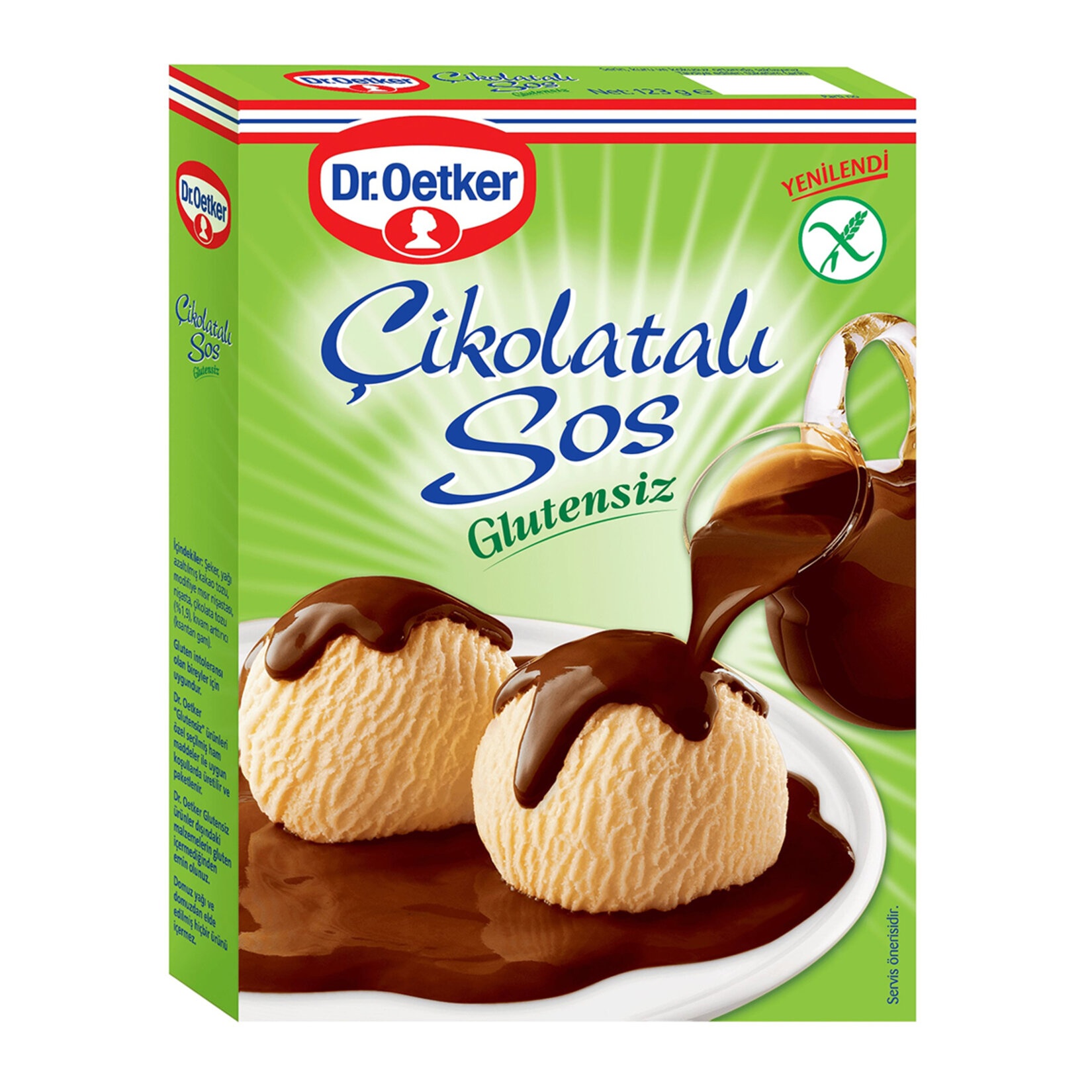 Dr. Oetker Çikolatalı Tatlı Sos 123 Gr