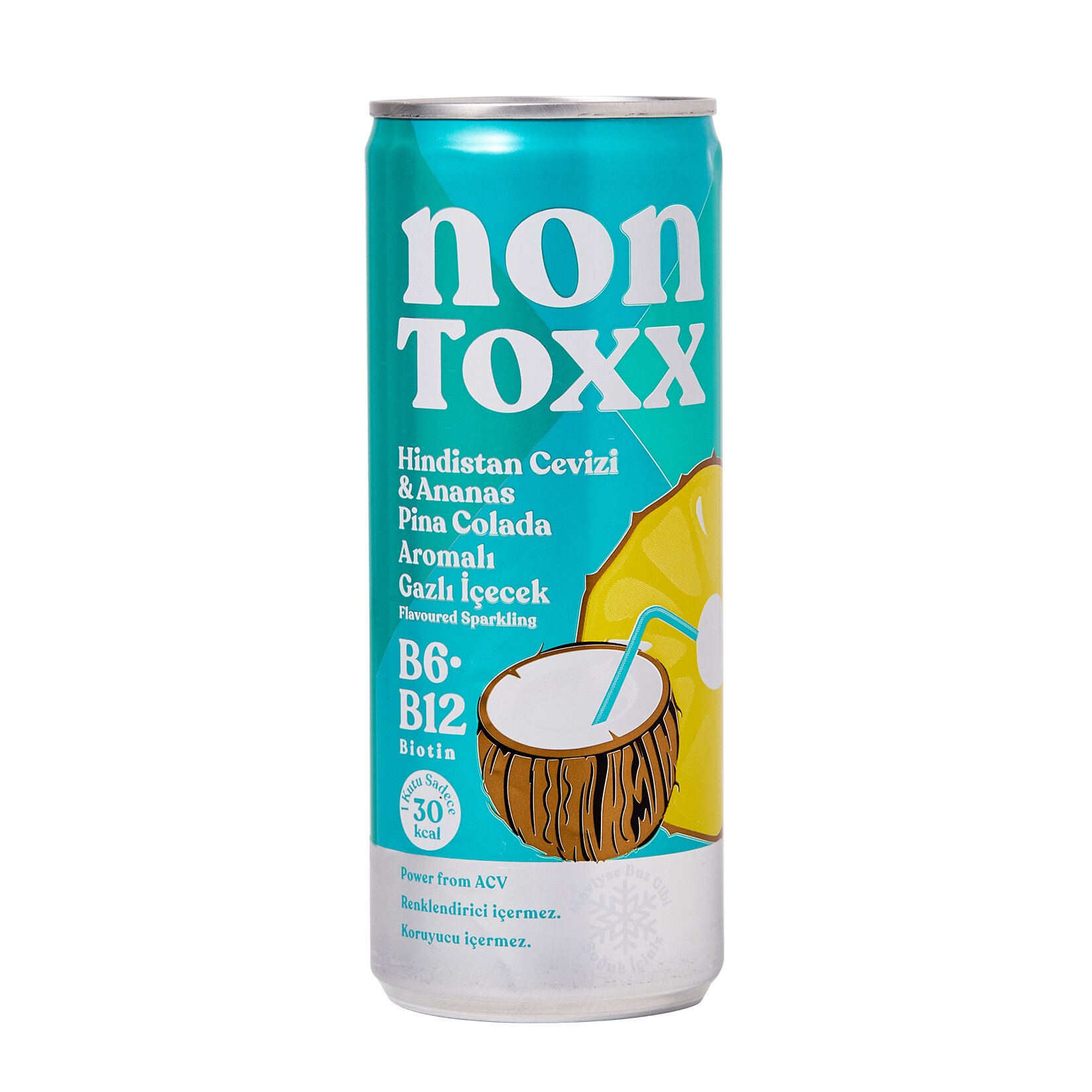 Nontoxx Hindistan Cevizi & Ananas Aromalı Sirkeli İçecek 250 Ml