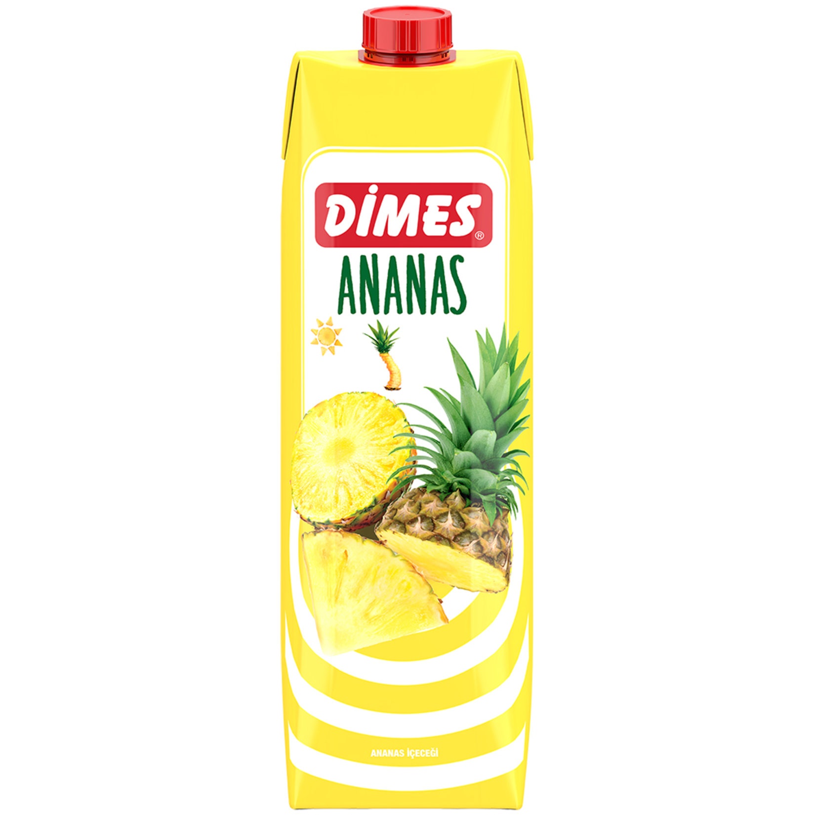 Dimes Ananaslı İçecek 1 Lt