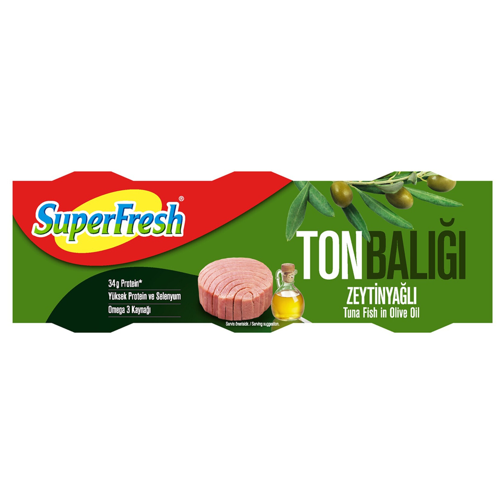 Superfresh Zeytinyağlı Ton 225 Gr