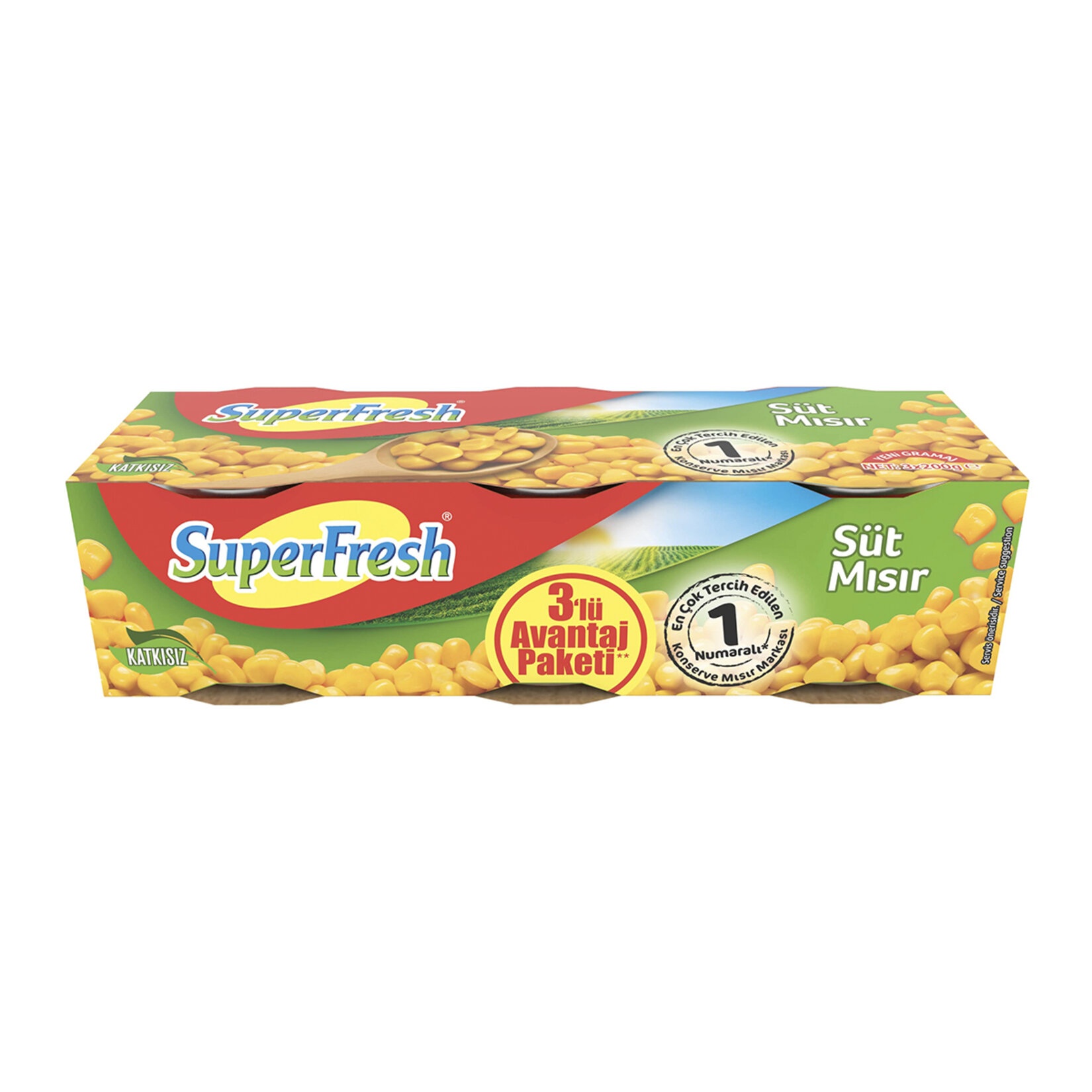 Superfresh Konserve Mısır 600 Gr