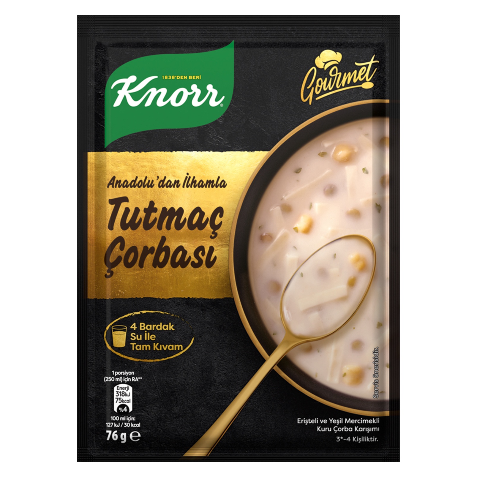 Knorr Gourmet Tutmaç Çorbası 76 Gr