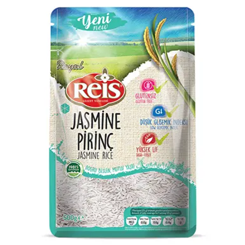 Reis Royal Jasmine Pirinç Premium 500 Gr