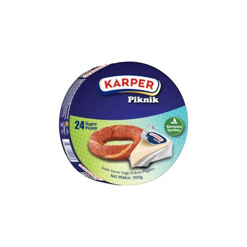 Karper Üçgen Peynir 24 Adet 300 Gr