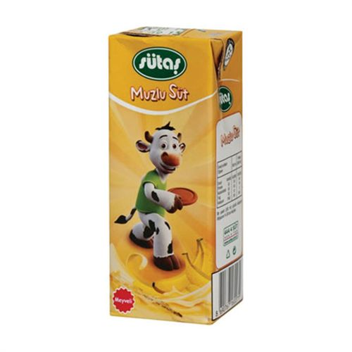 Sütaş Muzlu Süt 6x180 Ml