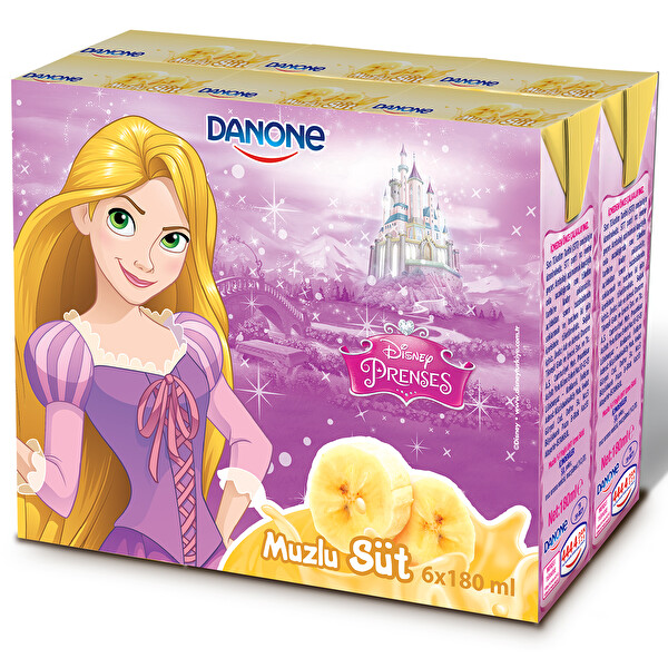 Disney Muzlu Süt 6x180 Ml