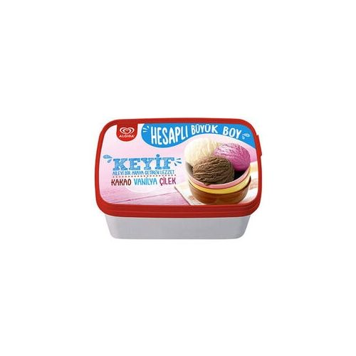 Algida Keyif Çilek Vanilya Kakao 1.4 Lt