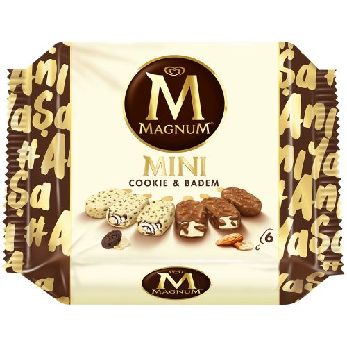Magnum Mini Cookie & Badem 345 Ml