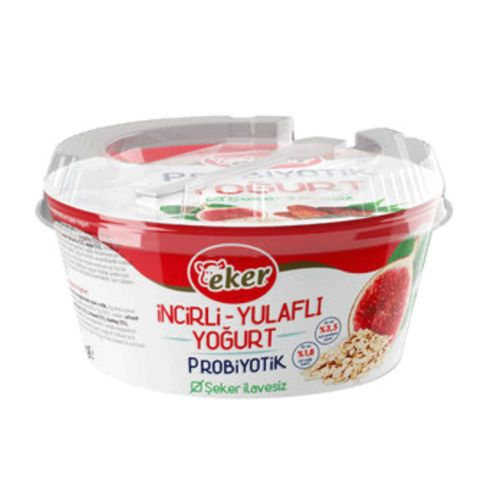 Eker İncirli Yulaflı Probiyotik Yoğurt 125 Gr