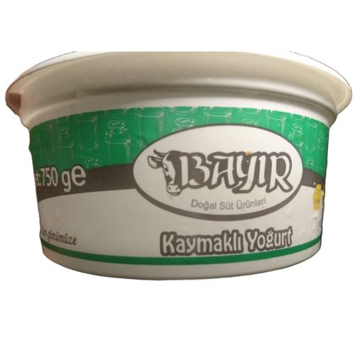 Bayır Kaymaklı Yoğurt 750 Gr