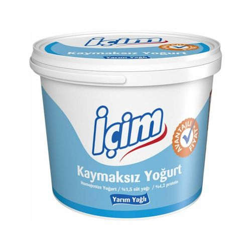 İçim Yarım Yağlı Yoğurt 2 Kg