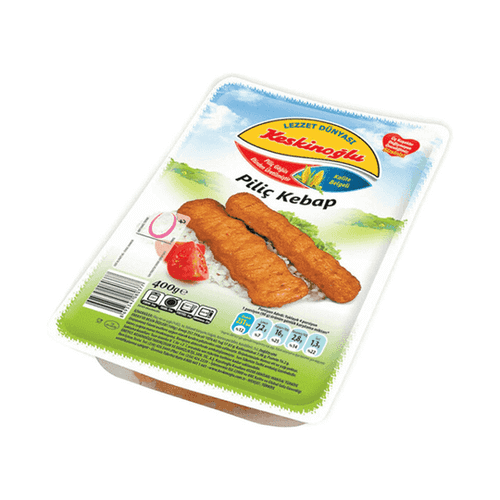 Keskinoğlu Acılı Piliç Kebap 400 Gr