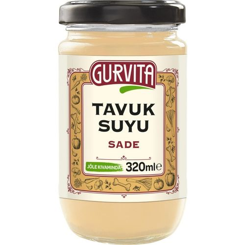 Gurvita Tavuk Suyu Sade 320 Ml