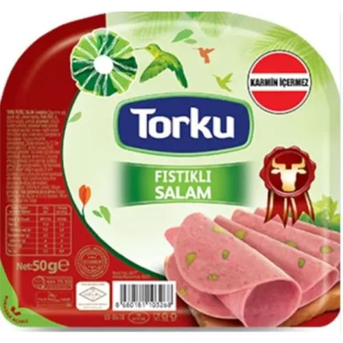 Torku Dilimli Fıstıklı Salam 50 Gr