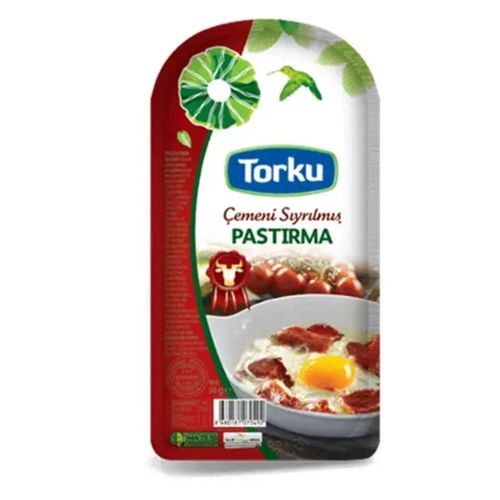 Torku Dilimli Çemeni Sıyrılmış Pastırma 120 Gr