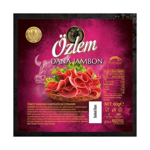 Özlem Dana Jambon 60 Gr