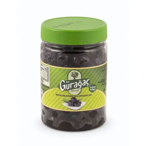 Gürağaç Doğal Siyah Zeytin 500 Gr