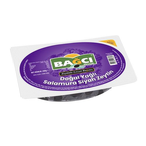 Bağcı Siyah Zeytin 351-410 200 Gr