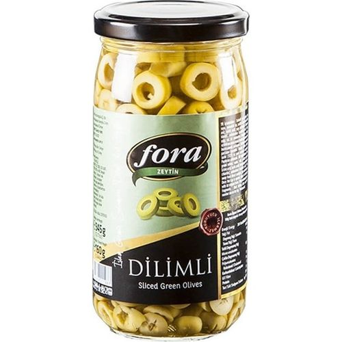 Fora Dilimli Yeşil Zeytin 160 Gr