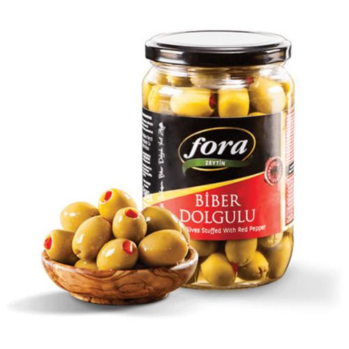 Fora Domat Kokteyl Biberli Yeşil Zeytin 400 Gr