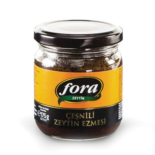 Fora Çeşnili Siyah Zeytin Ezmesi 175 Gr