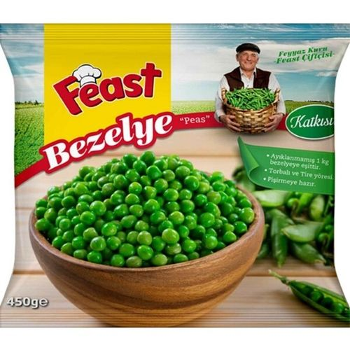 Feast Dondurulmuş Bezelye 450 Gr