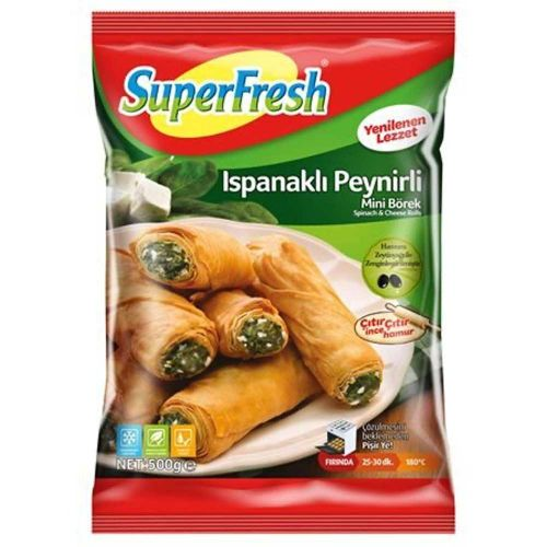 SuperFresh Ispanaklı Rulo Börek 500 Gr