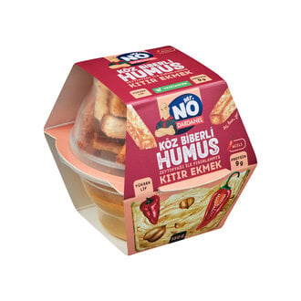 Mr. No Köz Biberli Kıtır Ekmekli Humus 130 Gr