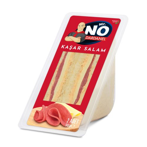 Mr. No Klasik Kaşar Salamlı Sandviç 145 Gr