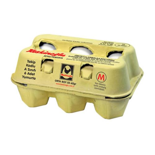 Keskinoğlu M Orta Boy Yumurta 6 Adet