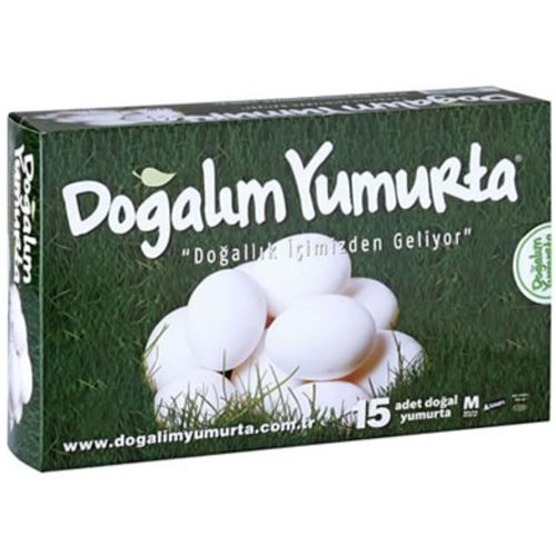 Doğalım Boy Yumurta 15 Adet
