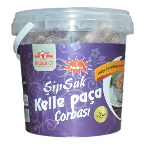 Hasek Şipşak Dana Kelle Paça Çorbası 750 Gr
