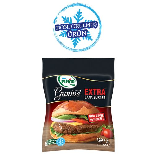 Pınar Gurme Dana Burger Extra 240 Gr