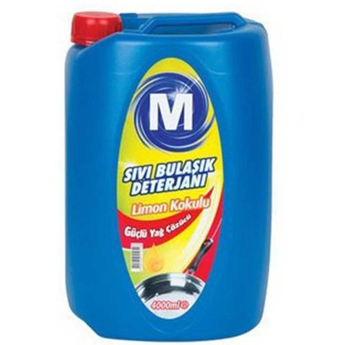 Migros Limon Kokulu Sıvı Bulaşık Deterjanı 4 Lt