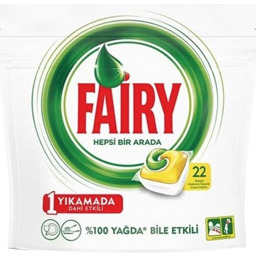 Fairy Platinum Plus Limon Kokulu Tablet 22 Adet
