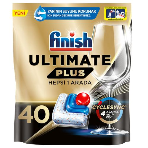 Finish Ultimate Plus Hepsi 1 Arada 40 Tablet 488 Gr