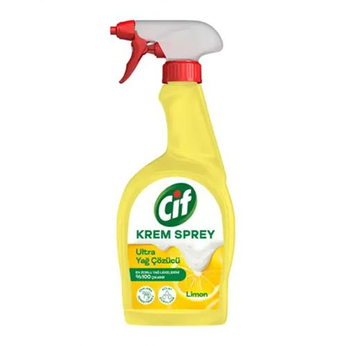 Cif Limon Ultra Yağ Çözücü Sprey 750 Ml