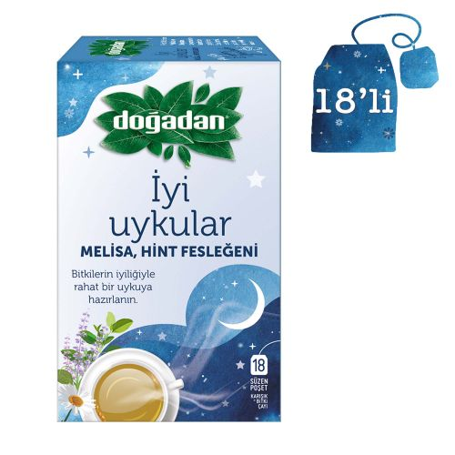 Doğadan İyi Uykular Çayı 18 Adet 27 Gr